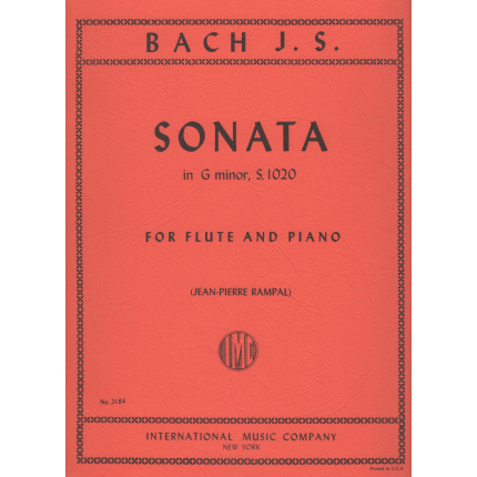 Bach J.S. - Sonata N.7 In G Mineur