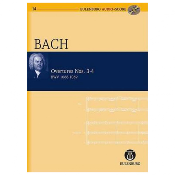 Bach - Overtures Nos 3-4 BWV 1068-1069 SC-CD | ΚΑΠΠΑΚΟΣ