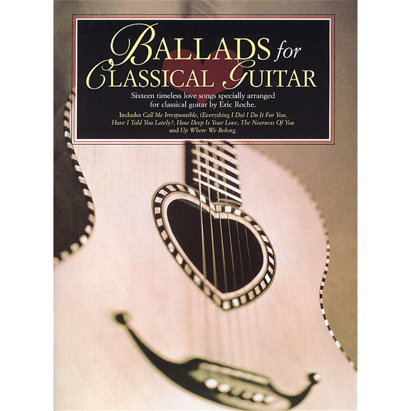 Ballads-for-Classical-Guitar131212 Ballads for Classical Guitar - Image 1