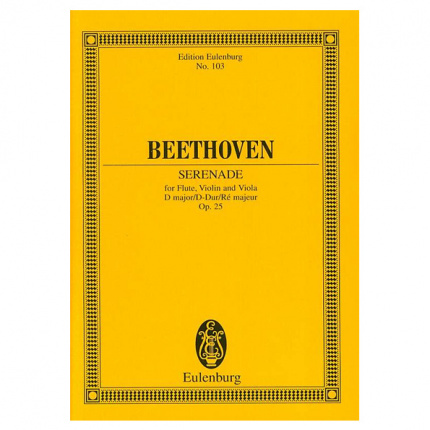 Beethoven - Serenade Trio Op 25
