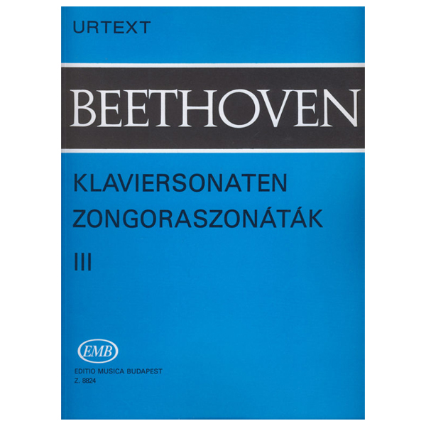Beethoven-Sonates-Vol.-III-Editions-Budapest_469062 Beethoven - Sonates Vol. III / Editions Budapest - Image 1