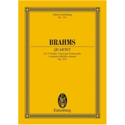 Brahms-String-Quartet-Op.-51-No.2-_533696 Brahms - String Quartet Op. 51 No.2 - Image 1