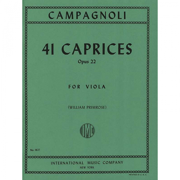 Campagnoli - 41 Caprices Op22 | ΚΑΠΠΑΚΟΣ