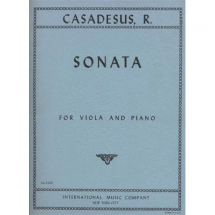 Casadesus - Sonata Op12 | ΚΑΠΠΑΚΟΣ