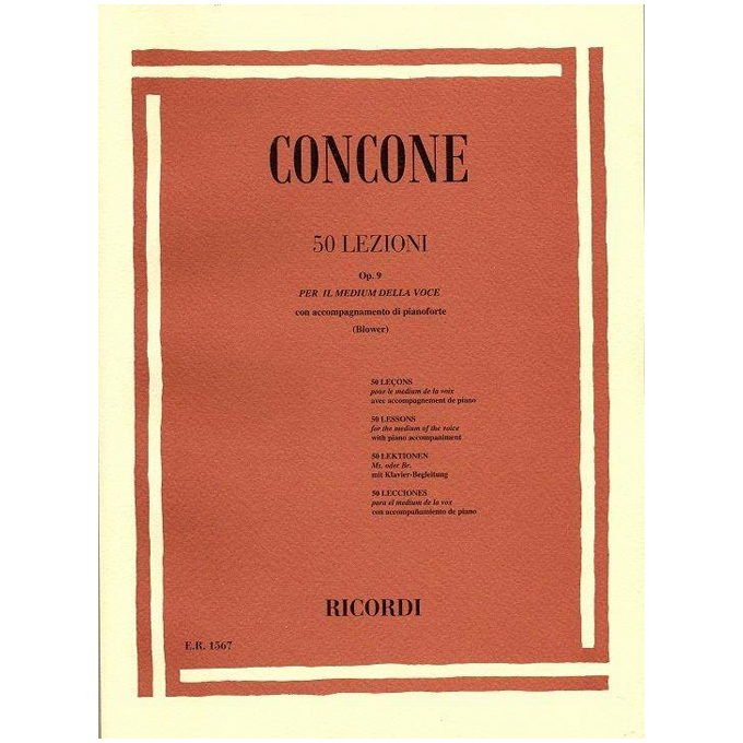 Concone-Joseph-50-Lessons-for-Medium-Voice-Op.-9_476274 Concone Joseph - 50 Lessons for Medium Voice Op. 9 - Image 1