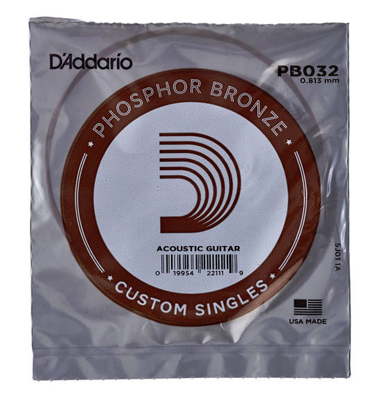 DADDARIO-PB032-Χορδή-Κιθάρας_415291 D'Addario PB032 Χορδή Κιθάρας - Image 1