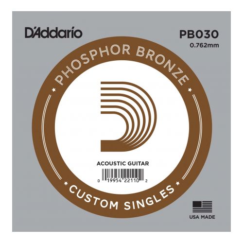 DAddario-PB030-Χορδή-Κιθάρας415284 D'Addario PB030 Χορδή Κιθάρας - Image 1