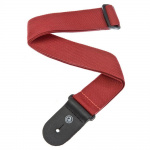 D'Addario PWS 101 Ζώνη Ηλεκτρικής Κιθάρας - Μπάσου Κόκκινη