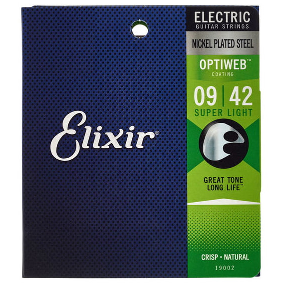ELIXIR-19002-Optiweb-Χορδές-Ηλεκτρικής-Κιθάρας_461562 ELIXIR 19002 ''Optiweb'' Χορδές Ηλεκτρικής Κιθάρας (09-42) - Image 1