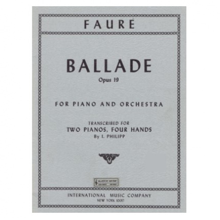 Faure - Ballade Op.19