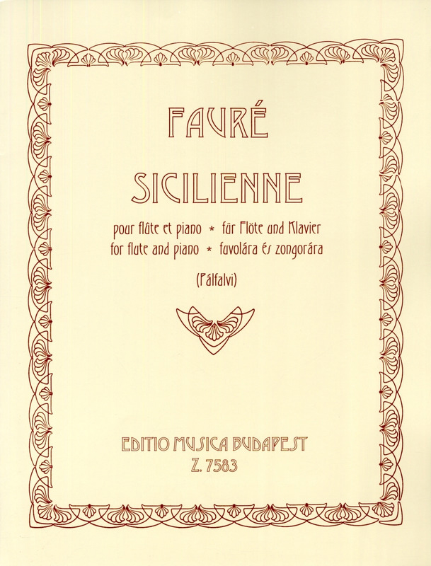 Faure-–-Sicilianne-Op.78711093 Faure – Sicilianne Op.78 - Image 1