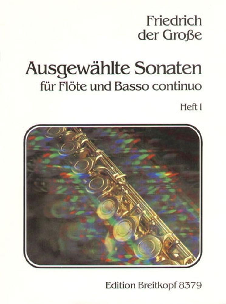 Friedrich-der-Grosse-Ausgewahlte-Sonaten-N.1788208 Friedrich der Grosse - Ausgewahlte Sonaten N.1 - Image 1