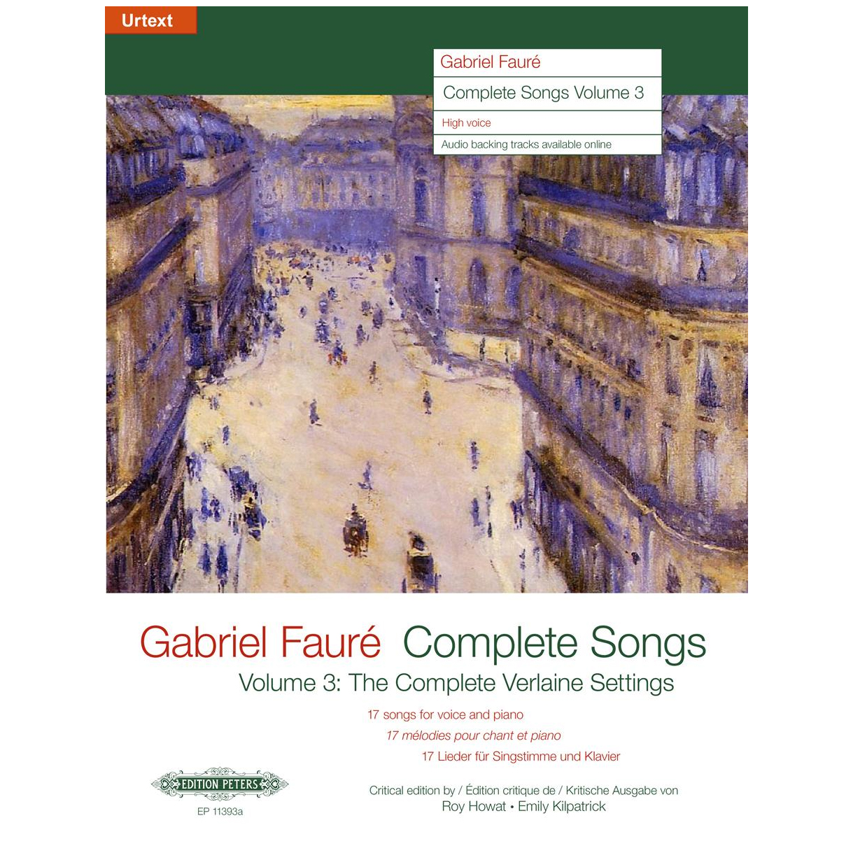 Gabriel-Faure-Complete-Songs-Vol.-3_535685 Gabriel Faure - Complete Songs Vol. 3 - Image 1