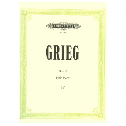 Grieg -  Lyric Pieces  Op.47