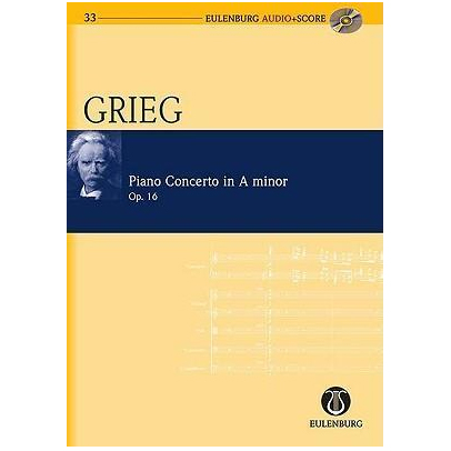 Grieg-Piano-Concerto-In-A-Min-Op.16-ScCd_532141 Grieg - Piano Concerto In A Min Op.16 Sc/Cd - Image 1