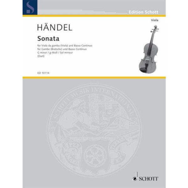 Handel-Sonata-G-Minor_511478 Handel - Sonata G Minor - Image 1