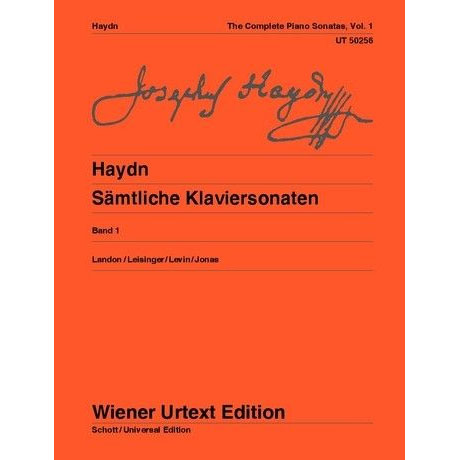 Haydn-Sonates-Vol.1-Urtext_547828 Haydn - Sonates Vol.1 (Urtext) - Image 1