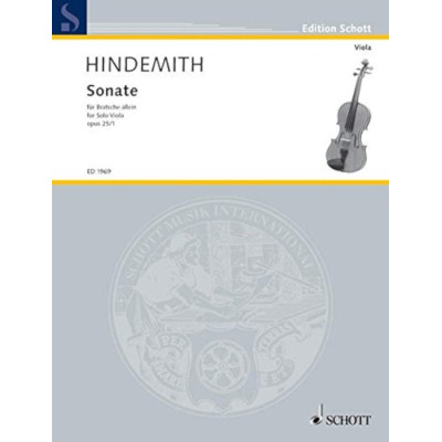 Hindemith-Sonata-Op25-No1_511481 Hindemith - Sonata Op25 No1 - Image 1