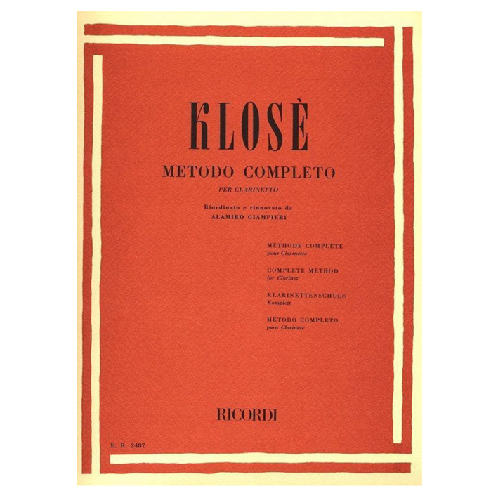 Hyacinthe-Klose-Metodo-Completo-Per-Clarinetto_532834 Hyacinthe Klose - Metodo Completo Per Clarinetto - Image 1