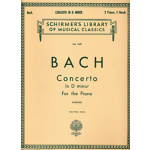 J. S. Bach - Concerto in D minor / Εκδόσεις Schirmer