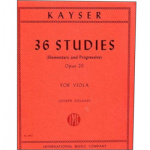 Kayser - 36 Studies Op20