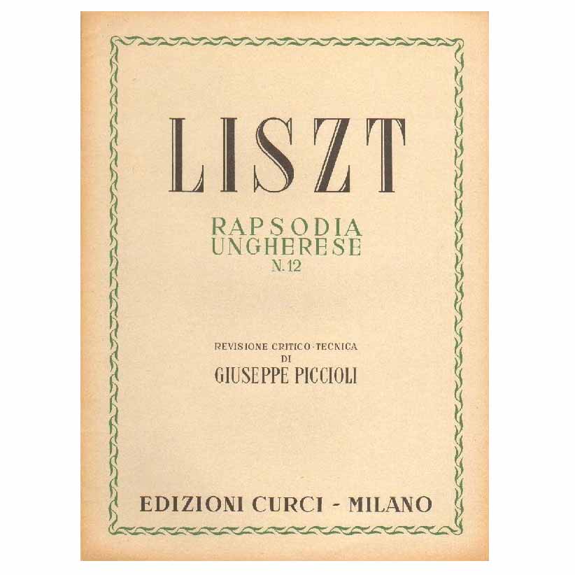 Liszt-Rapsodia-N.12_500267 Liszt - Rapsodia N.12 - Image 1