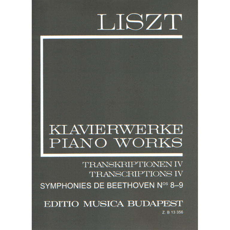 Liszt-Transcriptions-N.19-Beethoven-Symphonies-8-9_547667 Liszt - Transcriptions N.19 Beethoven Symphonies 8-9 - Image 1