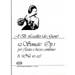 Loeillet - 12 Sonate Vol.4 Op.1 N.10-12