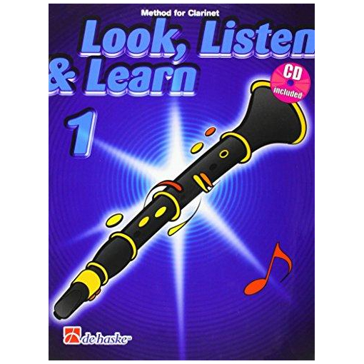 Look-Listen-Learn-part-1-Clarinet-BKCD_472560 Look Listen & Learn part 1 - Clarinet BK/CD - Image 1