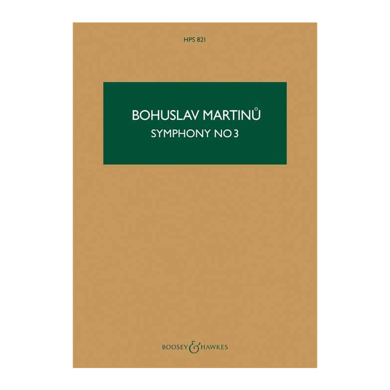 Martinu-–-Symphony-No.3856849 Martinu – Symphony No.3 - Image 1