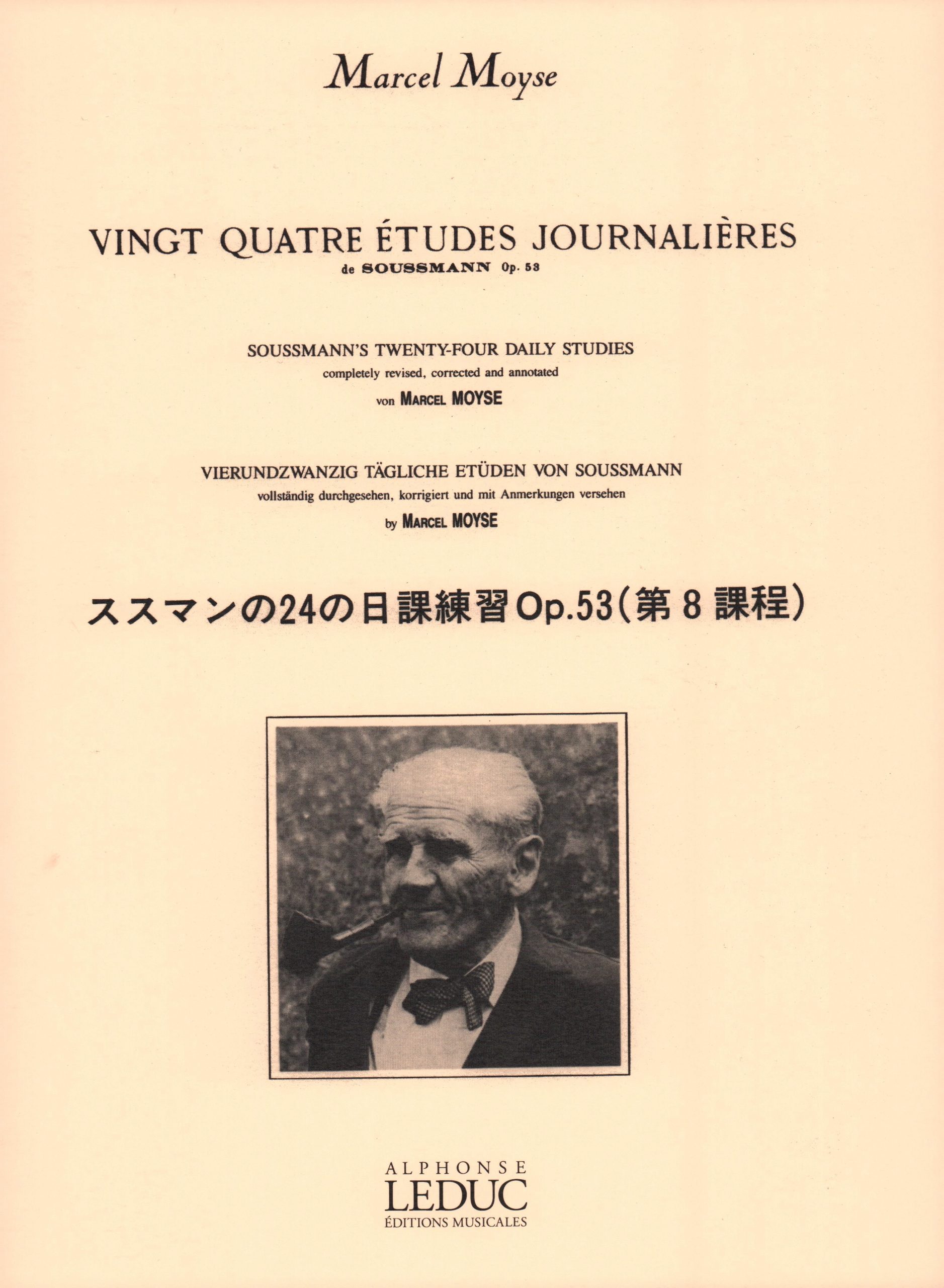 Moyse-24-Etude-Journalieres-Op.53768201 Moyse - 24 Etude Journalieres Op.53 - Image 1