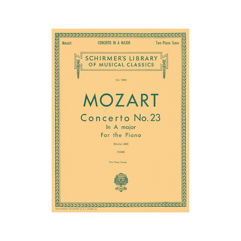 Mozart-Concerto-NO.-23-IN-A-K.488815164 Mozart-Concerto NO. 23 IN A, K.488 - Image 1