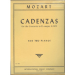 Μοzart -  Cadenzas  For  The  Concerto  In Eb Major KV365