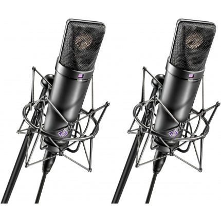 NEUMANN U-87-Ai-MT-Stereo-Set Πυκνωτικά Μικρόφωνα Μαύρα