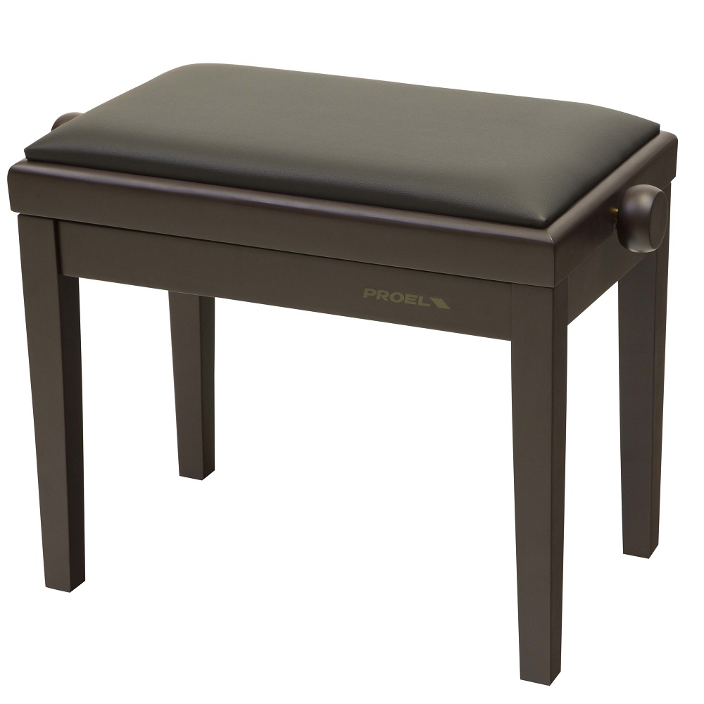 PROEL-PB90SSRBK-Ρυθμιζόμενο-Κάθισμα-Πιάνου-Rosewood-Ματ850817 PROEL PB90SSRBK Ρυθμιζόμενο Κάθισμα Πιάνου Rosewood Ματ - Image 1