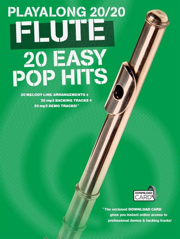 Playalong-2020-Flute-20-Easy-Pop-Hits-BKDCARD690235 Playalong 20/20 Flute: 20 Easy Pop Hits BK/DCARD - Image 1