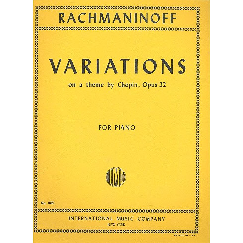 Rachmaninoff-Variation-On-A...By-Chopin_547786 Rachmaninoff - Variation On A...By Chopin - Image 1