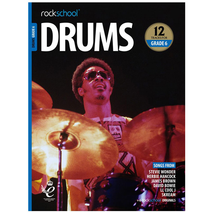 Rockschool-Drums-Grade-6-2018-BKAUD_526395 Rockschool - Drums Grade 6 2018 (BK/AUD) - Image 1