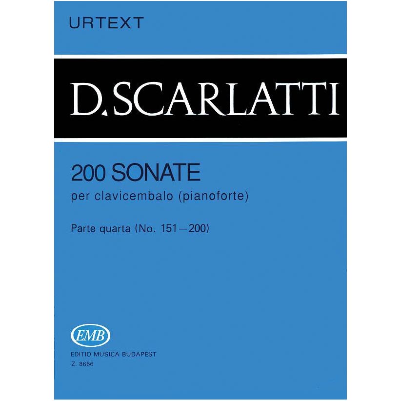 Scarlatti-200-Sonates-N.4-Urtext_503359 Scarlatti - 200 Sonates N.4 Urtext - Image 1