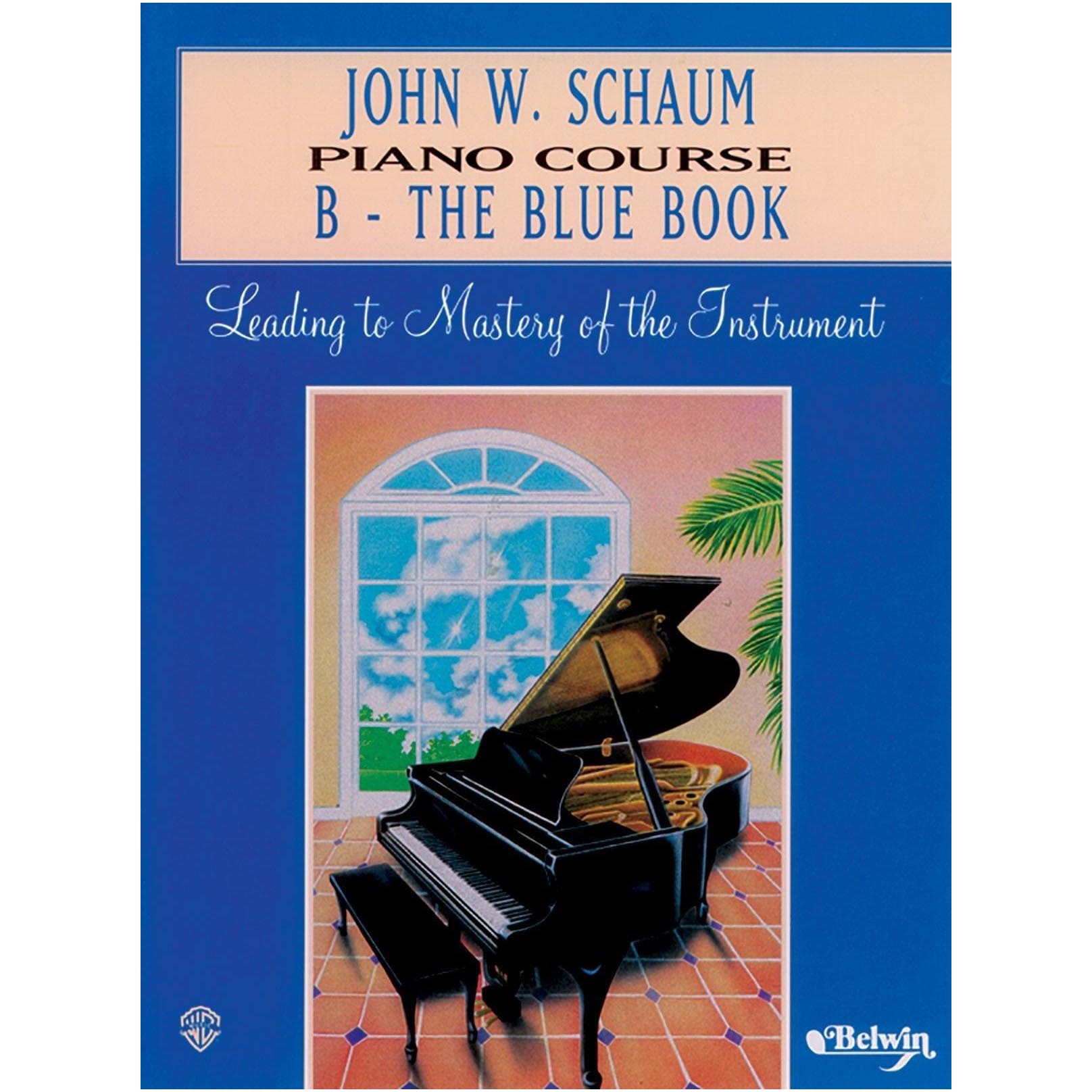 Schaum-Piano-CourseB-Blue_503392 Schaum - Piano Course/B (Blue) - Image 1