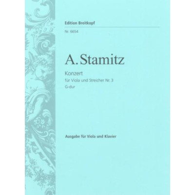 Processed By eBay with ImageMagick, z1.1.0. ||B2 Stamitz - Concerto No 3 in G Major - Image 1