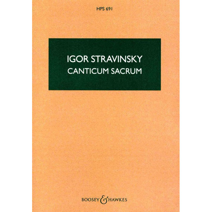 Stravinsky - Canticum Sacrum | ΚΑΠΠΑΚΟΣ