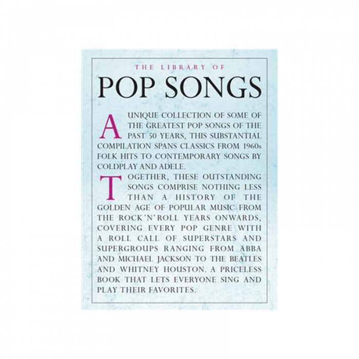 The Library of Pop Songs- Amsco Publications | ΚΑΠΠΑΚΟΣ