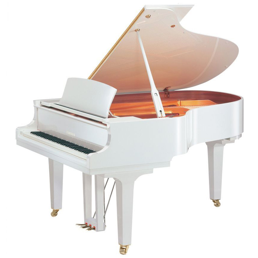 YAMAHA-C5X-Πιάνο-με-Ουρά-Λευκό-Γυαλιστερό159124 YAMAHA C5X Πιάνο με Ουρά Λευκό Γυαλιστερό - Image 1
