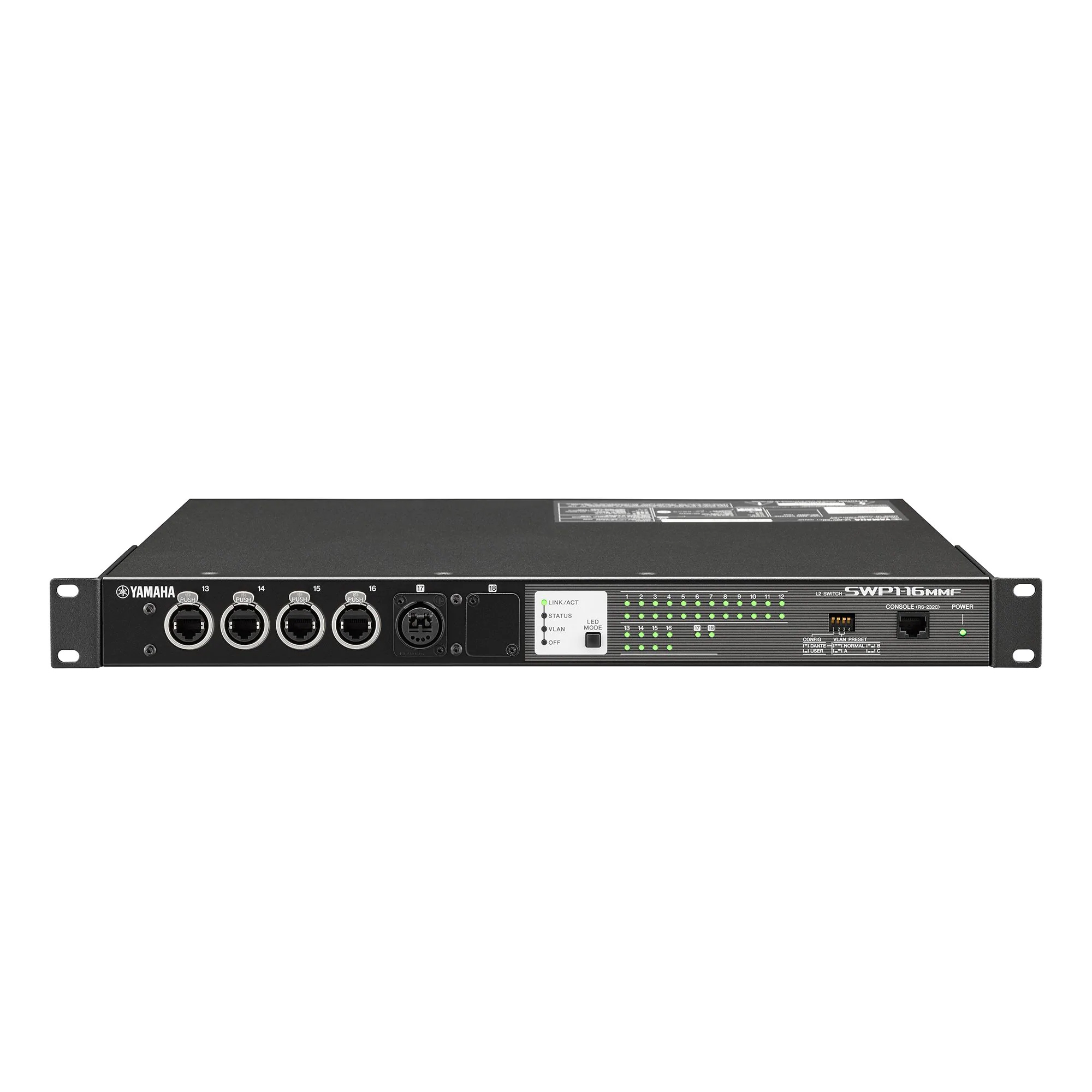 YAMAHA-SWP1-16MMF-Network-Switch_682833 YAMAHA SWP1-16MMF Network Switch - Image 1
