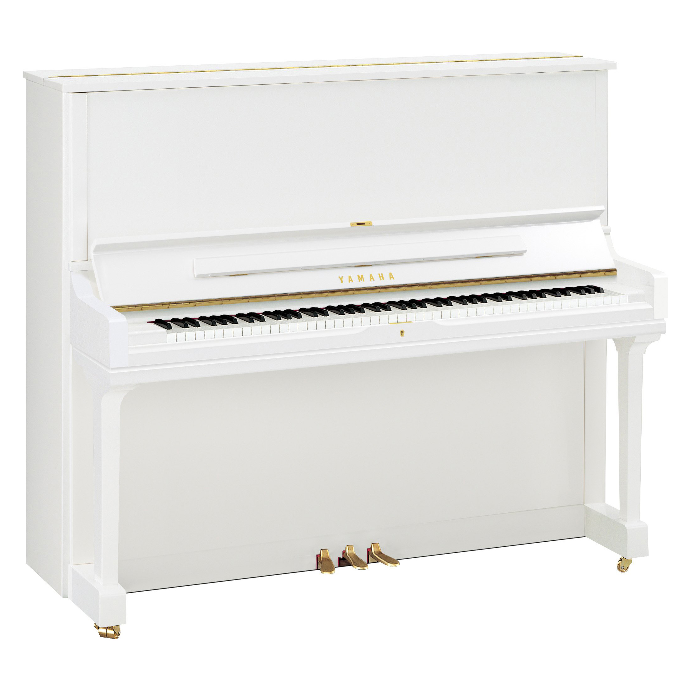 YAMAHA-YUS3-Όρθιο-Πιάνο-Λευκό-Γυαλιστερό278162 YAMAHA YUS3 Όρθιο Πιάνο Λευκό Γυαλιστερό - Image 1