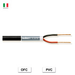 C275 PVC BLACK ΚΑΛΩΔΙΟ ΗΧΕΙΟΥ (Κουλ. 100m) TASKER