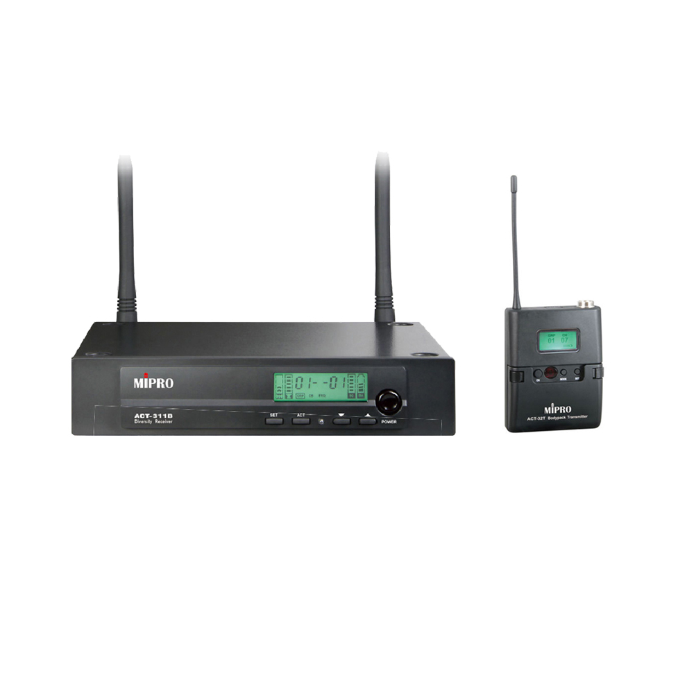 mipro-act-313-t-microphone-set0 ACT313T UHF 620-644 MHz MIPRO - Image 1