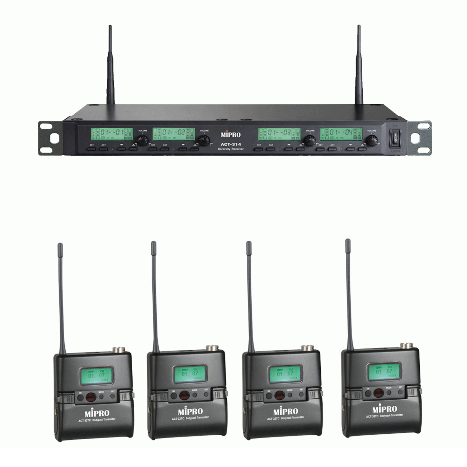 mipro-act-343-tc-hc800-1 ACT343T UHF 620-644MHz MIPRO - Image 1