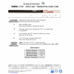 C124 PVC ΚΑΛΩΔΙΟ AUDIO (Κουλ. 100m) TASKER - Image 2